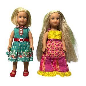 American Girl Bundle Miniature Julie Albright & Kit Dolls